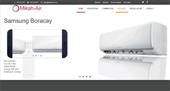 Desktop Screenshot of mikah-air.co.za